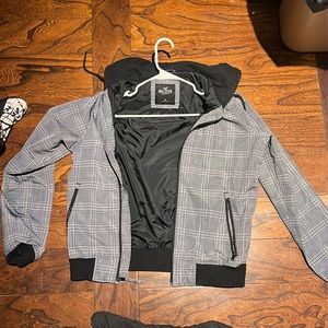 Hollister Medium Hoodie Checkered